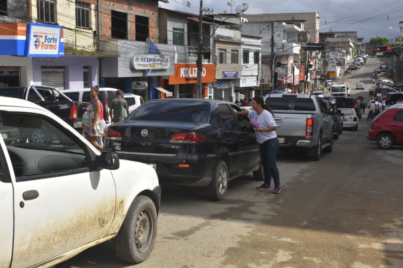Camacã: II Pit Stop realizado pelo CRAM mobiliza a população no combate a violência contra a mulher

